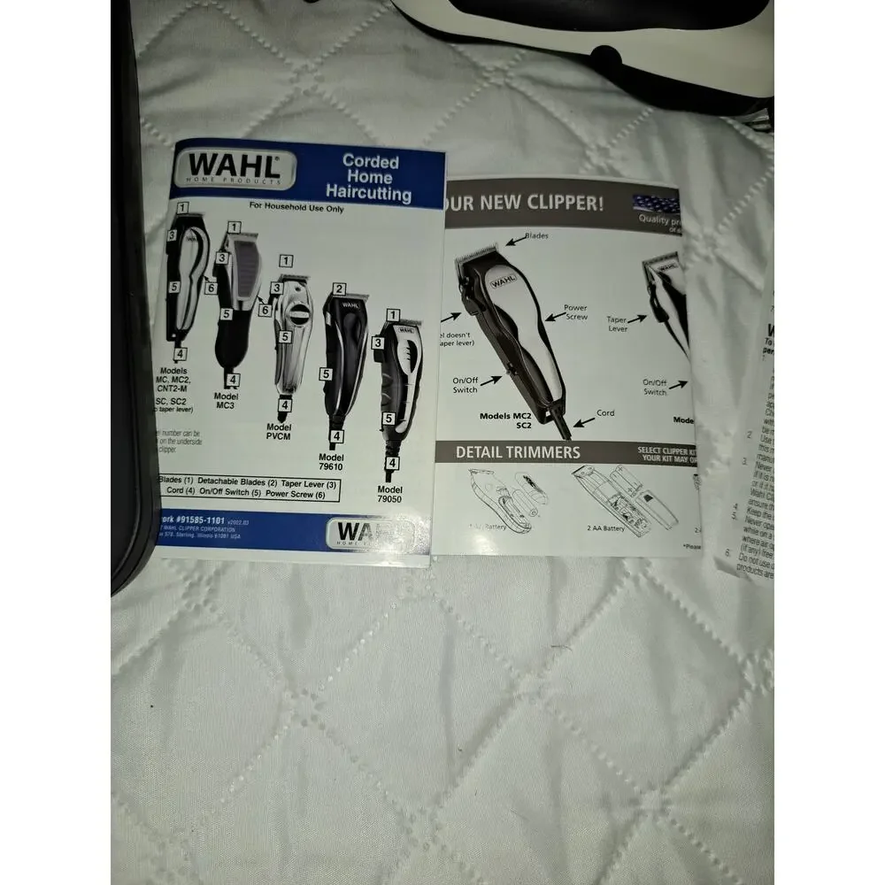 Wahl Color Pro Plus Corded Electric Hair Clipper Set